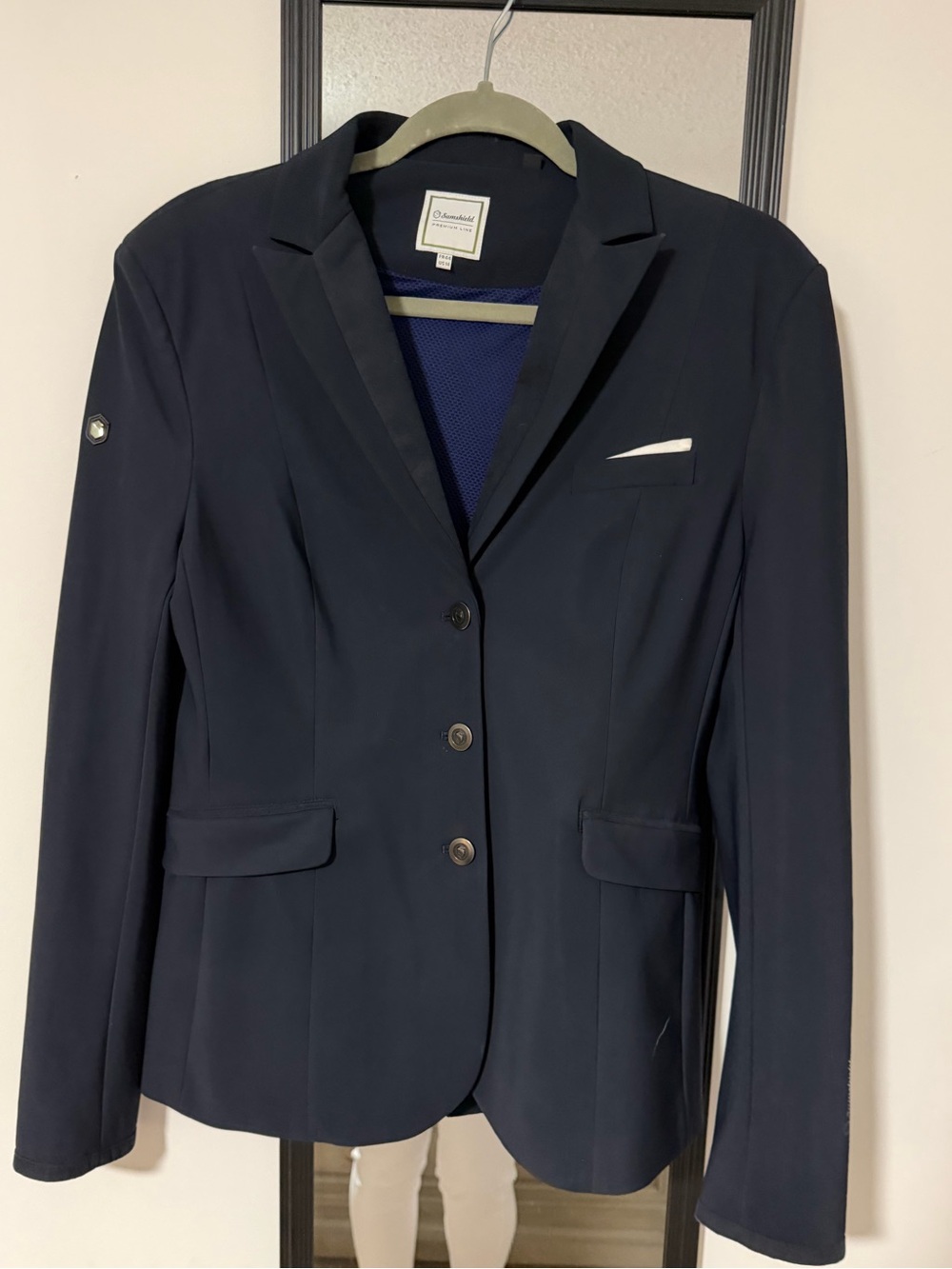 Women's samshield show coat. Sz 14